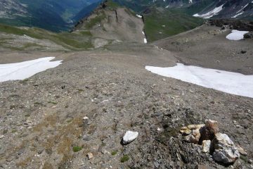Discesa verso il p.so S. Giacomo