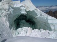 Il ponte di ghiaccio crollato