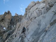 il traverso verso il canale d'uscita