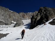 sul ghiacciaio del Brouillard
