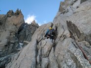 il diedro camino finale impegnativo