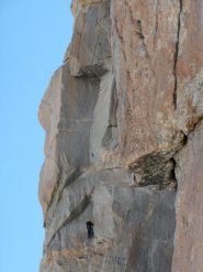 una cordata sul Pilone centrale