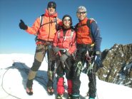 Enrico, Cri e Massimo in vetta!