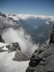 laggiù in fondo il lago di Ceresole 