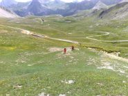 l'avvicinameto al rifugio