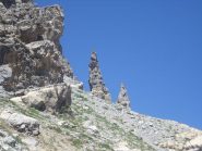 11 - particolare delle pareti sotto la Croce del Vallonetto