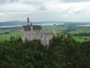 Cast di Neuschwanstein dall'alto