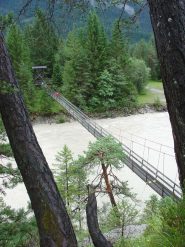 Ponte sospeso sul Lech