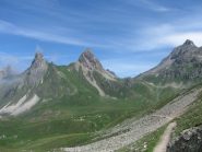 uno sguardo indietro verso il colle dei Cerces