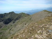 da punta Imperatoria la cresta fino alla cima della Croce