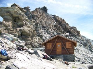 il bivacco Grivola