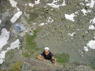 sugo mi raggiunge in cima allo spigolo