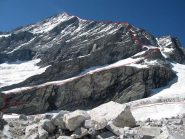 Il tracciato del percorso della parte bassa (foto da Internet)