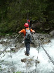 ponte tibetano all'inizio