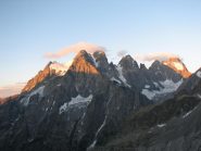 Pelvoux al tramonto