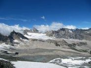panoramica dal Colle della Nivoletta sulla Val d'Isère