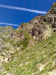 la discesa dallo stau