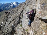 Il passaggio più d'effetto della salita