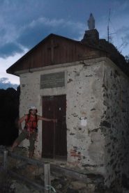 In cima quasi al buio....