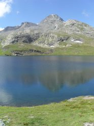 la Tersiva vista dal lago Miserin
