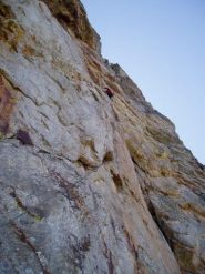 Andre nella parte alta della fessura di L2