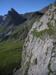 Antonella sul traverso del secondo tiro, poi macchina foto KO
