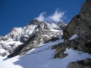 il canale - parete di salita