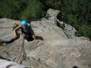 torrione Besselva - primo tiro