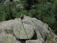 torrione Besselva - secondo tiro