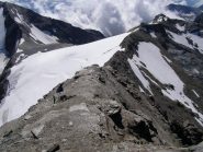 La cresta vista dall'alto