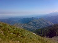 Lo spartiacque verso valle