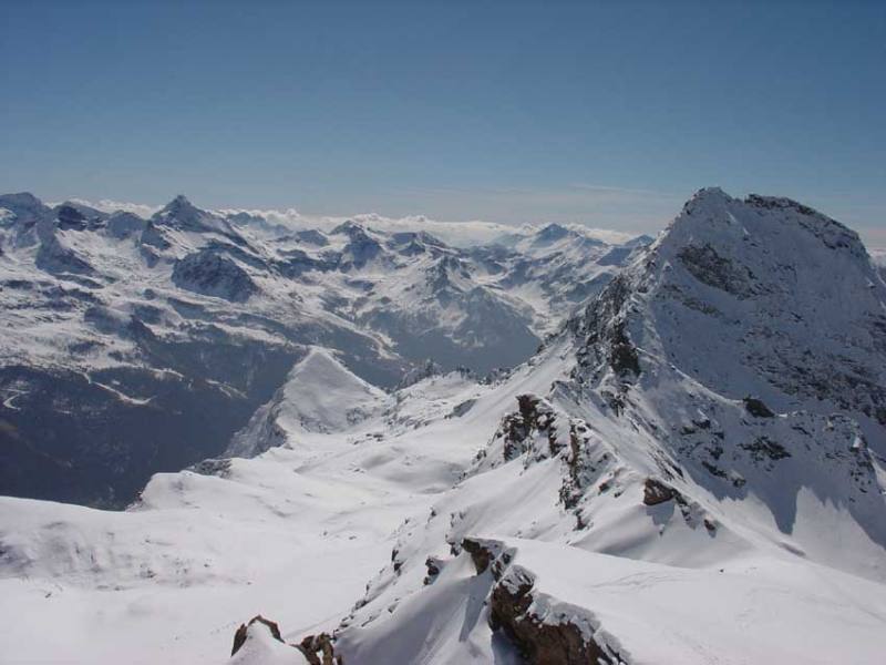 Il Valloncello verso il Lago Verde ed il Monte Croce