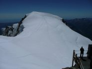 Dal bivacco, cordate sulla Vincent