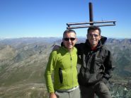 Io e Dario in cima