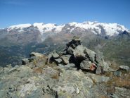 Panorama sul Monte Rosa