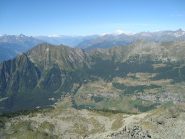 Panorama verso ovest