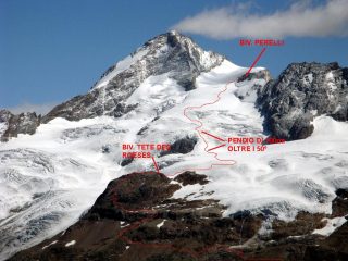 parte alta del percorso