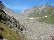 il colle e il vallone terminale