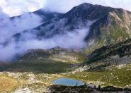 la conca con il lago Revelli
