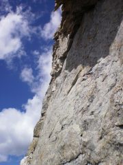 Il tiro chiave della via
