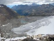 verso il lago e ghiacciaio Golette
