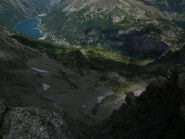 lago di ceresole dalla vetta