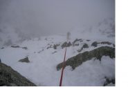 In corda doppia nella nebbia e' piu' difficile...