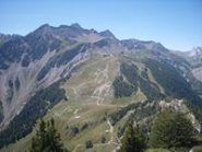 panoramica verso il Col De L'Arp