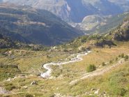 11 - Pianoro dell'Alpage du Glacier e La Thuile sul fondovalle