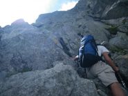 Salita al passo del Barbacan 2