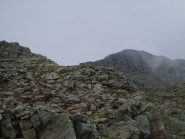 in vista della vetta