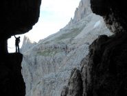 La gola della Cengia della Salvezza