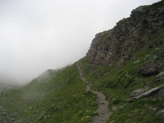 sentiero x il rif. Vallanta