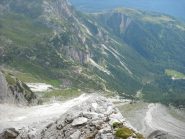 Fine avvicinamento e inizio ferrata